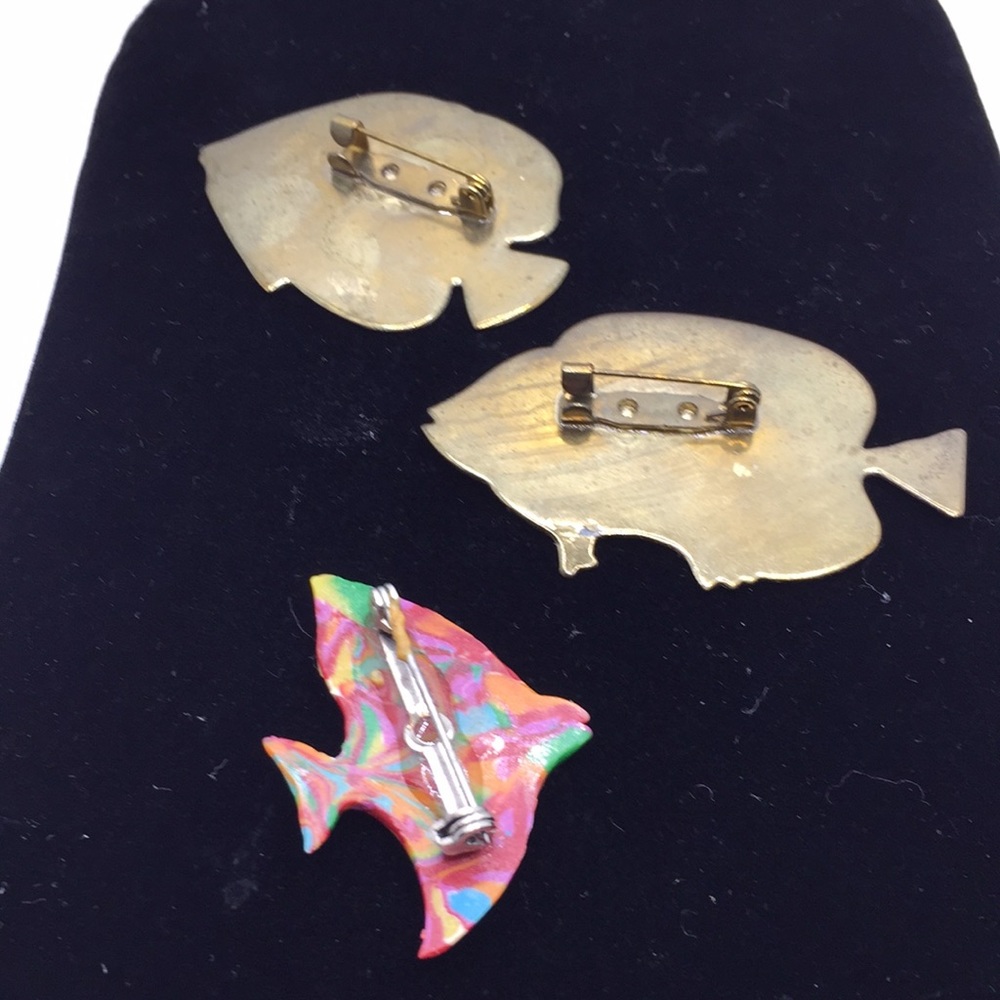 Fish ๐ Brooch Lot - Picture 5 of 6